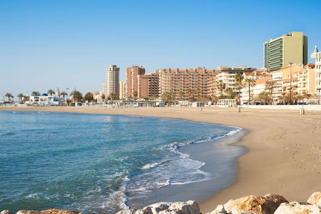 Apartmán Lux 2 Kmr App Stella Blanca Met Zwembaden Airco En Zeezicht Fuengirola Exteriér fotografie