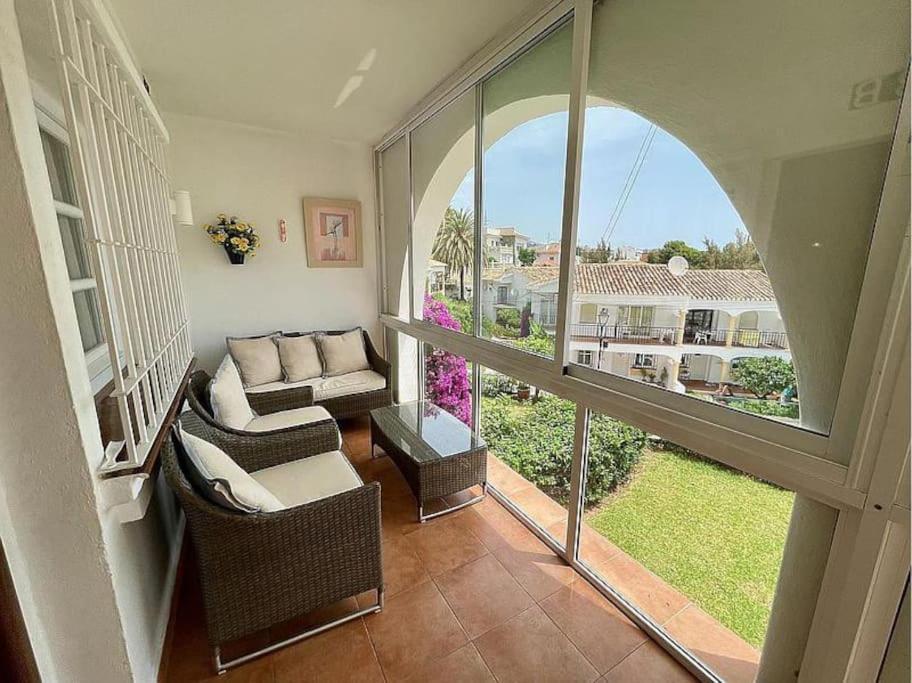 Apartmán Lux 2 Kmr App Stella Blanca Met Zwembaden Airco En Zeezicht Fuengirola Exteriér fotografie